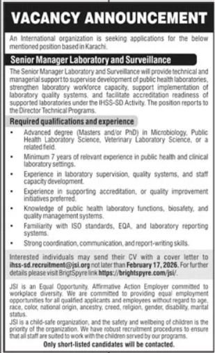 Latest International Organization Careers 2026