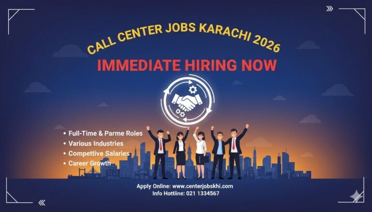 Call Center Jobs Karachi 2026: Immediate Hiring Now