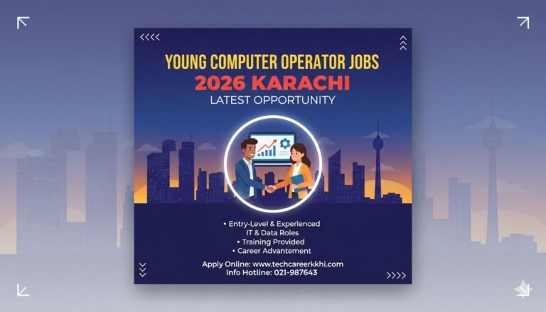 Young Computer Operator Jobs 2026 Karachi Latest Opportunity