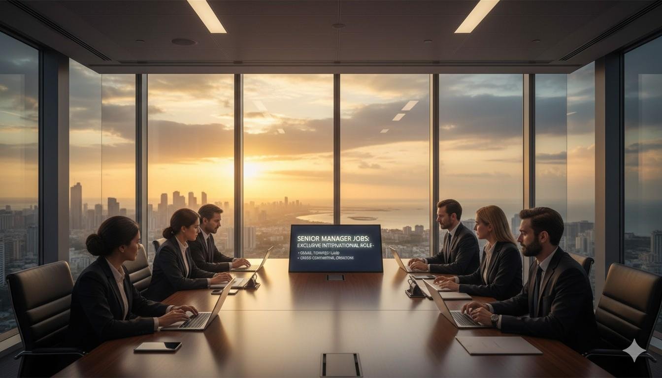 Senior Manager Jobs: Exclusive International Role Karachi