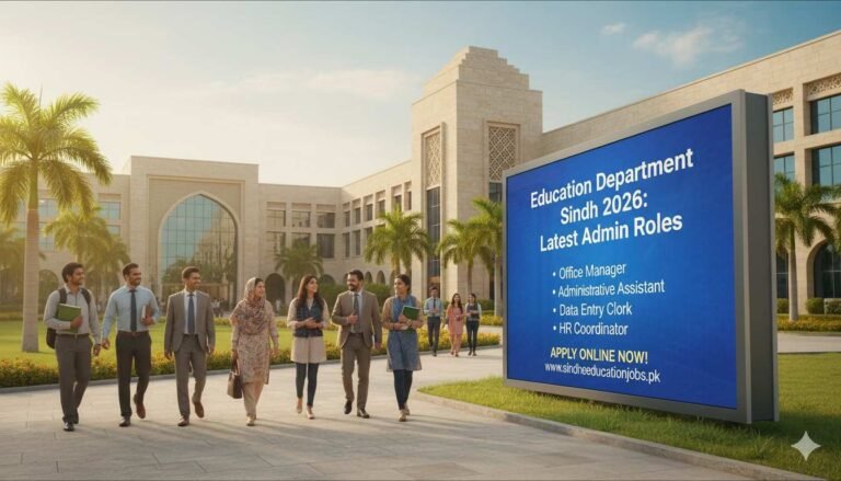 Education Department Sindh Jobs 2026: Latest Admin Roles
