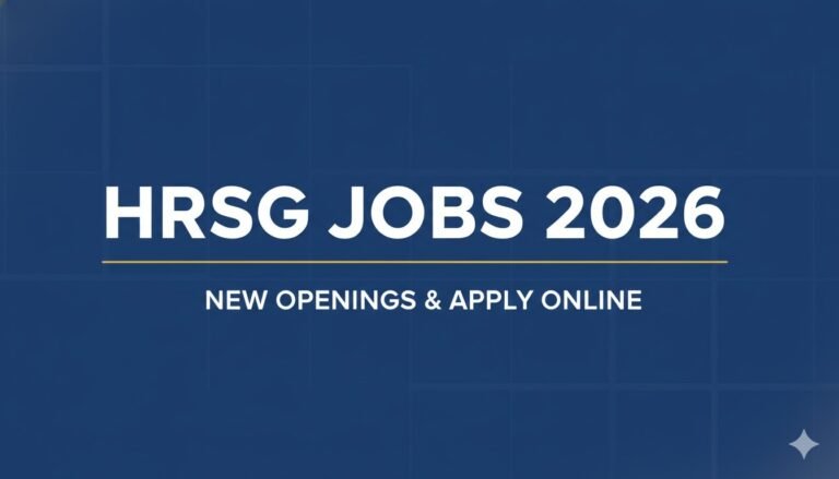 HRSG Jobs 2026 New Openings & Apply Online