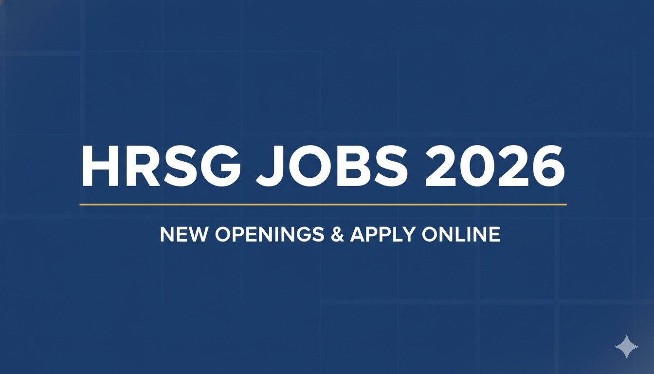 HRSG Jobs 2026 New Openings & Apply Online