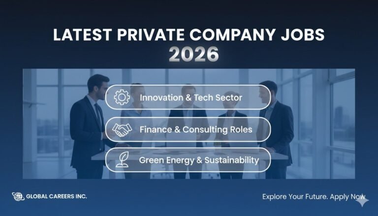 Latest Private Company Jobs 2026
