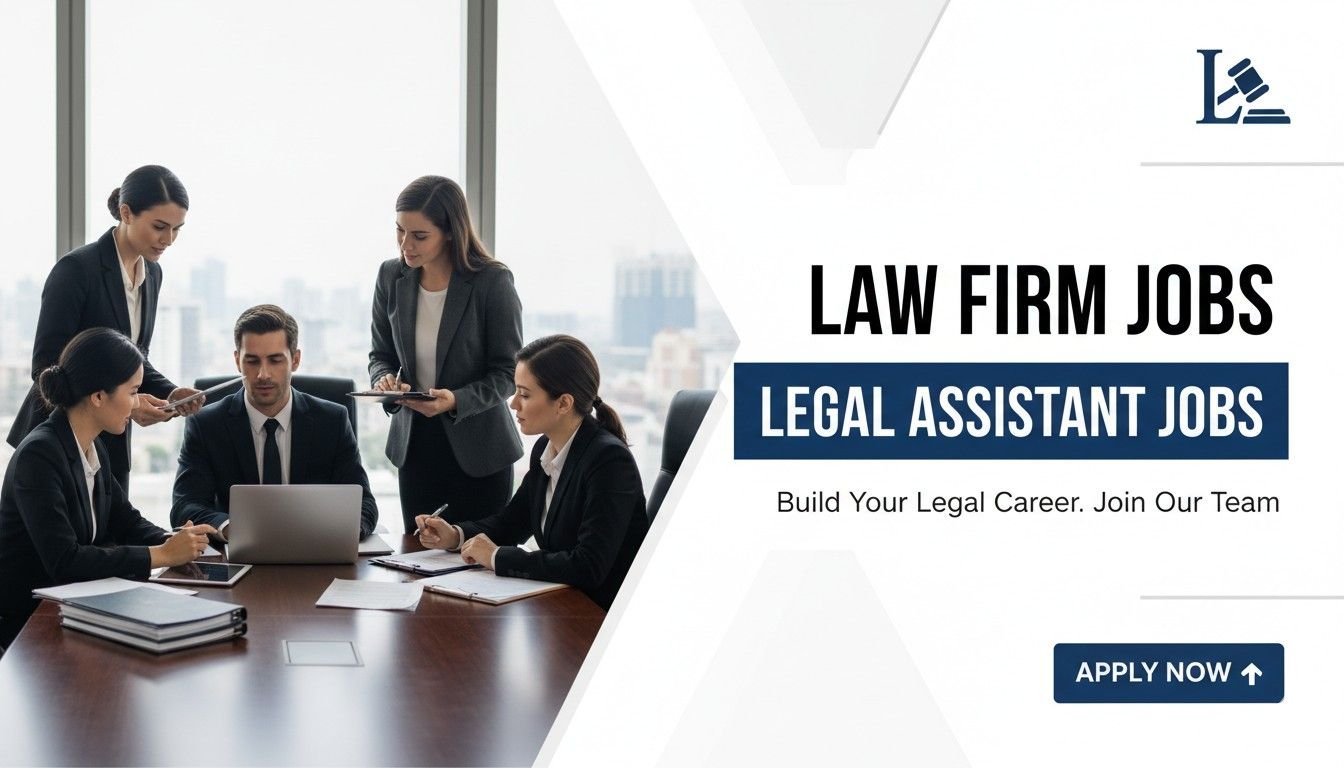 Law Firm Jobs Legal Assistant Jobs Apply now