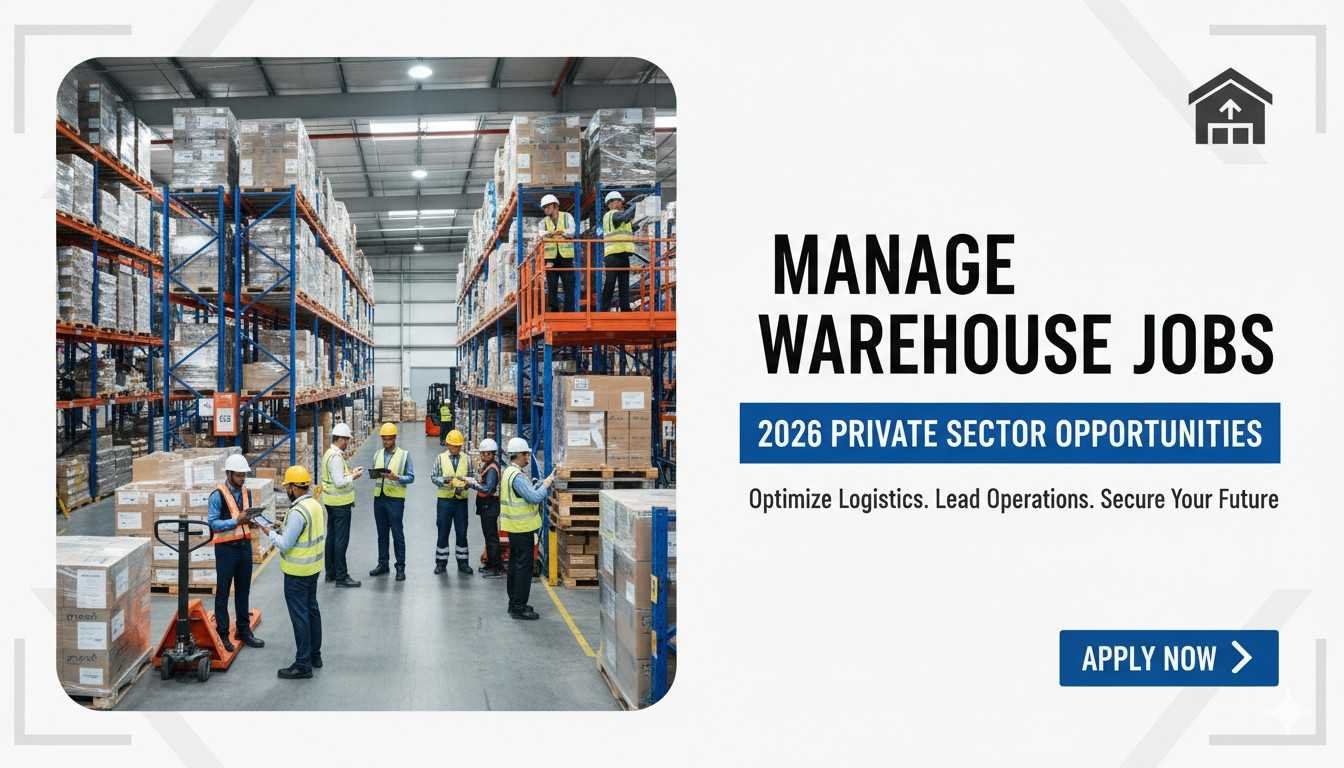 Manage Warehouse Jobs 2026 Private Sector Opportunities