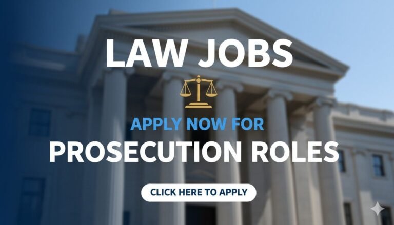 Law Jobs Apply Now For Prosecution Roles