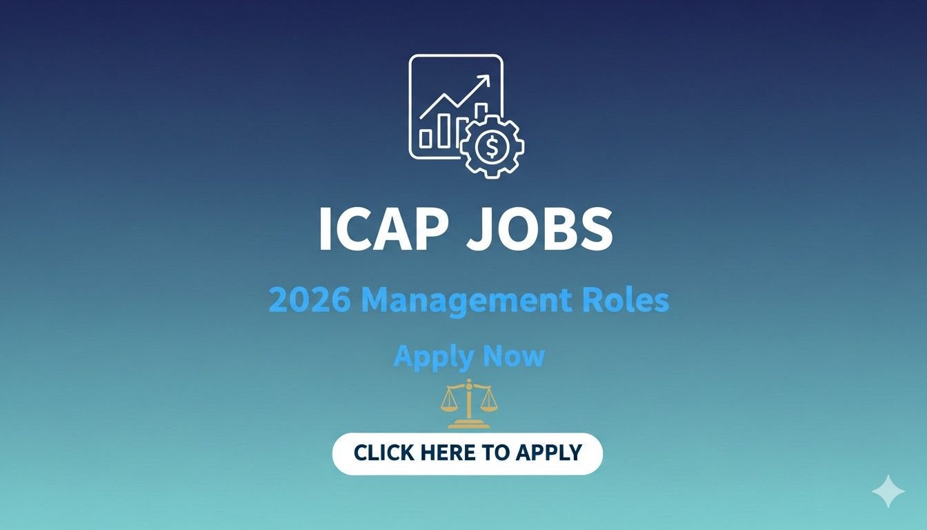 ICAP Jobs 2026 Management Roles, Apply Now