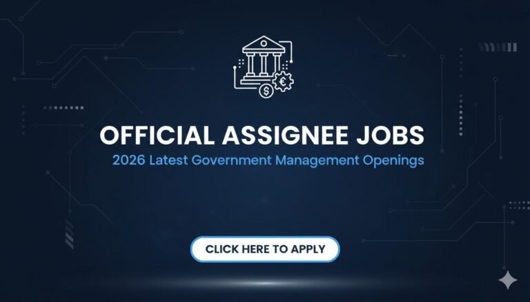 Official Assignee Jobs 2026 Latest Government Management Openings