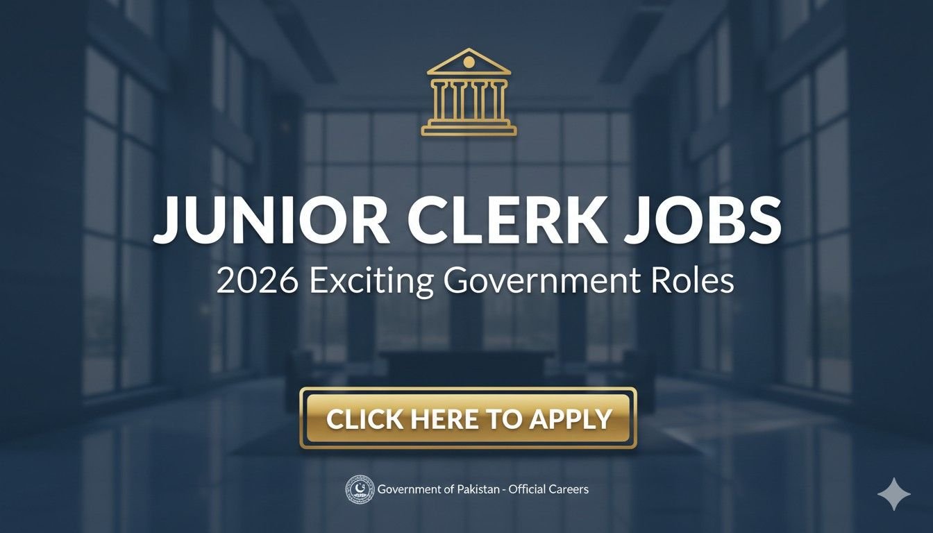 Junior Clerk Jobs 2026 Exciting Government Roles