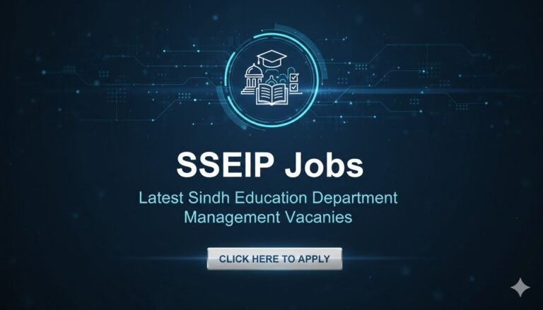 SSEIP Jobs Latest Sindh Education Department Management Vacancies