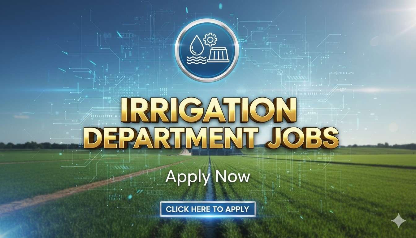 Irrigation Department Jobs Apply Now