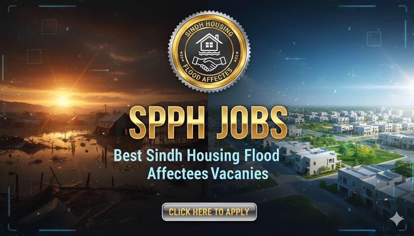 SPHF Jobs Best Sindh Housing Flood Affectees Vacancies