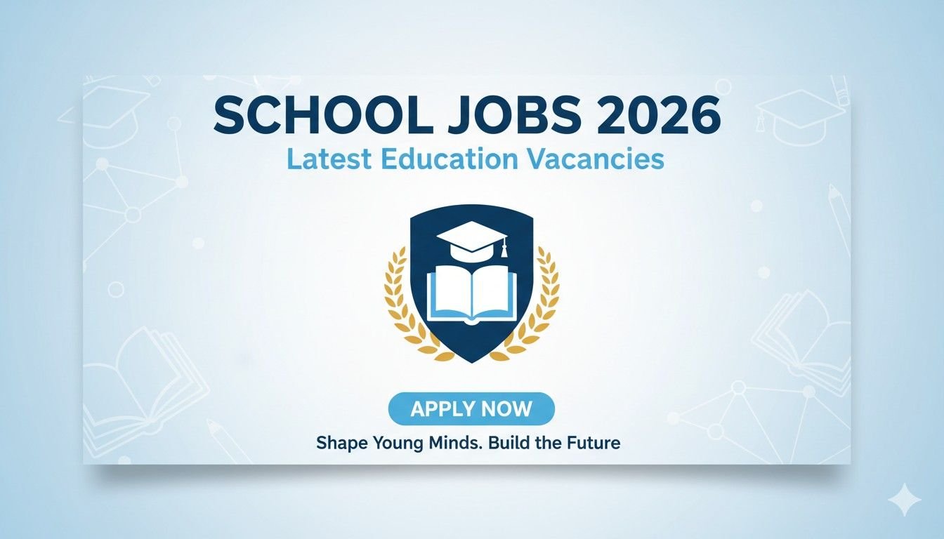 School Jobs 2026 Latest Education Vacancies