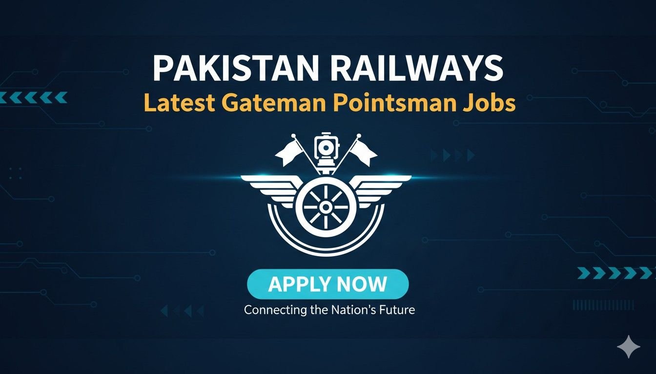 Pakistan Railways Latest Gateman Pointsman Jobs