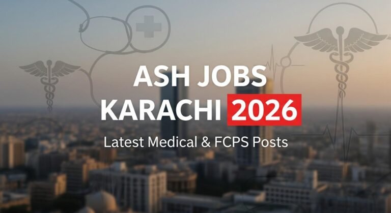 ASH Jobs Karachi 2026: Latest Medical & FCPS Posts