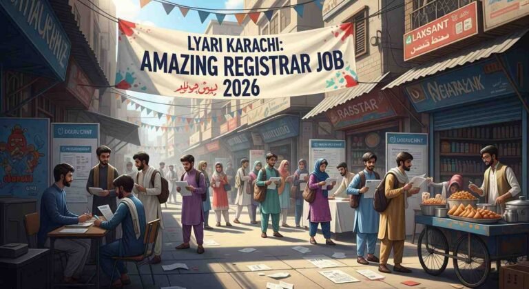Benazir Bhutto Lyari Karachi: Amazing Registrar Job 2026