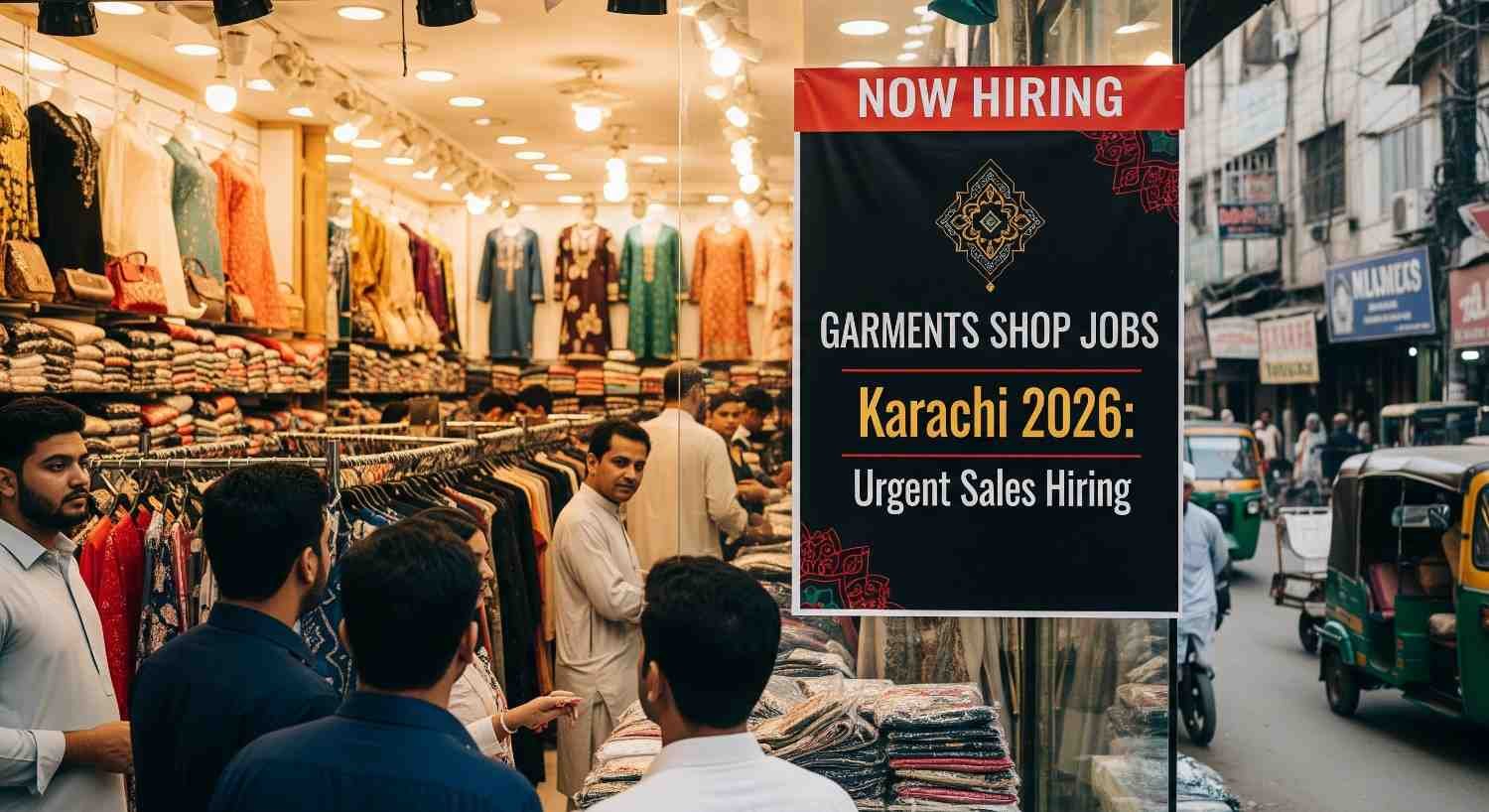 Garments Shop Jobs Karachi 2026: Urgent Sales Hiring