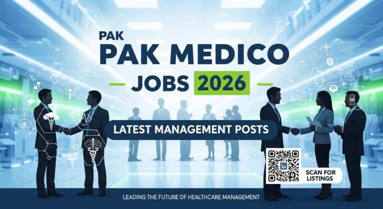 Pak Medico Jobs 2026: Latest Management Posts