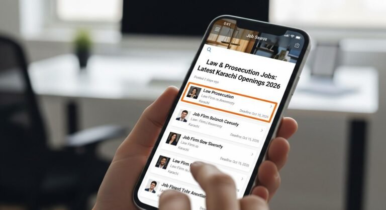 Law & Prosecution Jobs: Latest Karachi Openings 2026