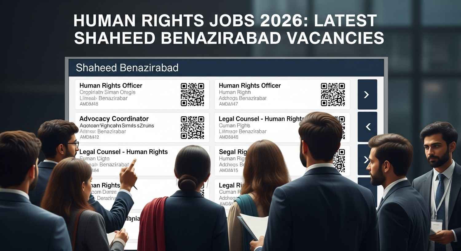 Human Rights Jobs 2026: Latest Shaheed Benazirabad Vacancies