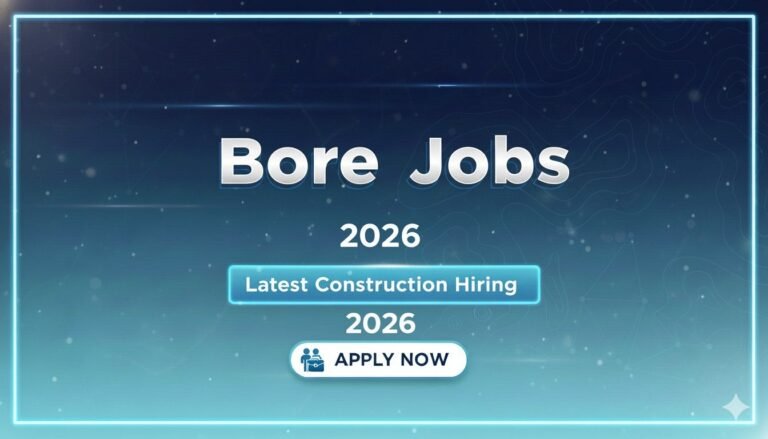 Bore Jobs Latest Construction Hiring 2026