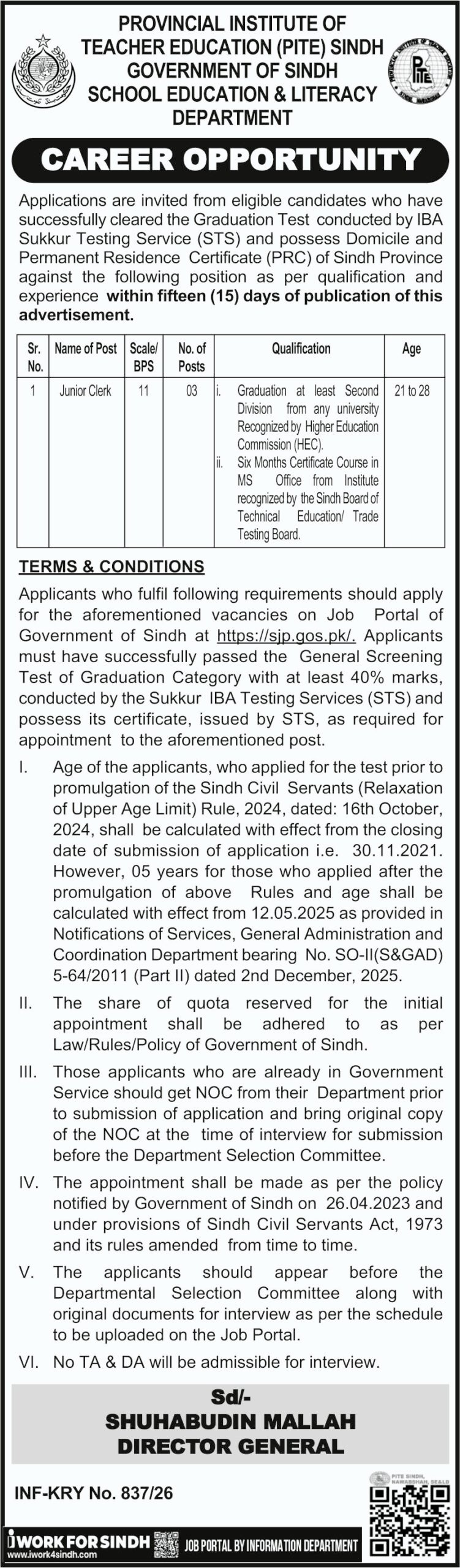 Clerk Jobs Best Education Department Vacancies 2026