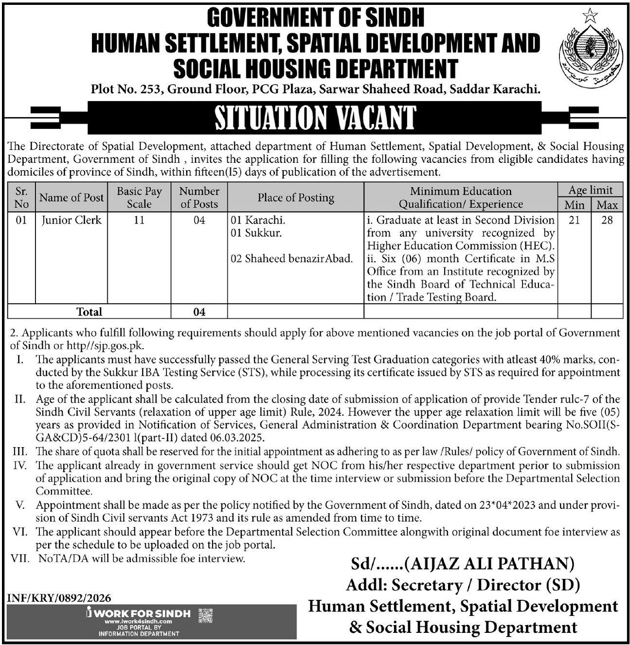 Human Settlement Jobs Exciting Admin Roles