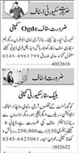 Security Jobs 2026 Top Staff & Incharge Openings