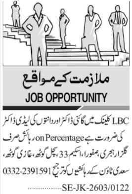 Gynecologist Jobs 2026 Apply Now