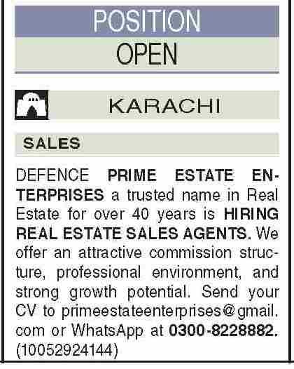 Prime Estate Jobs 2026 Latest Vacancies Announced