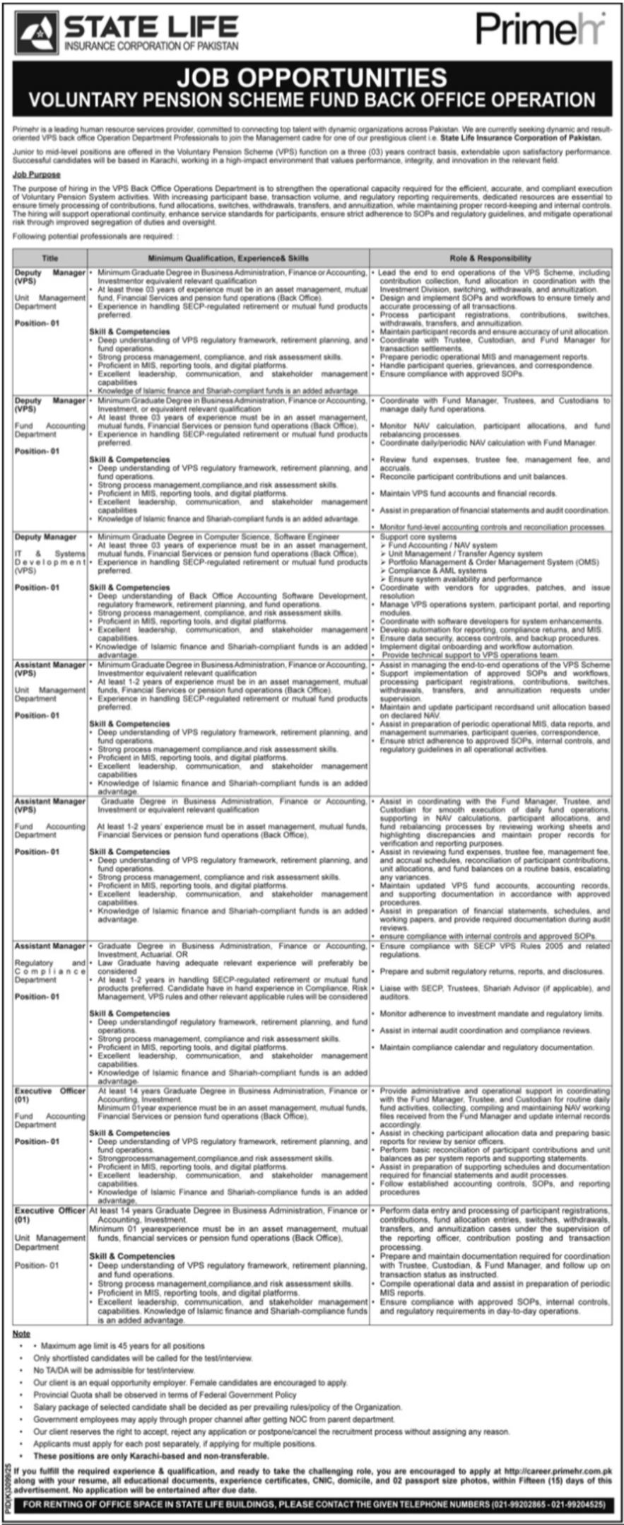 State Life Insurance Jobs Apply Now