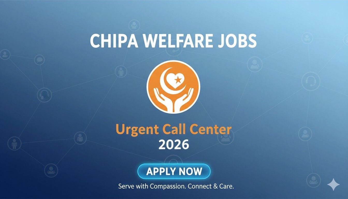 Chhipa Welfare Jobs 2026 Urgent Call Center