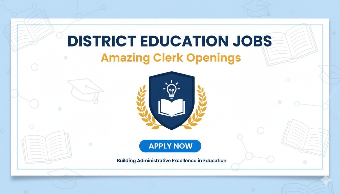 District Education Jobs Amazing Clerk Openings
