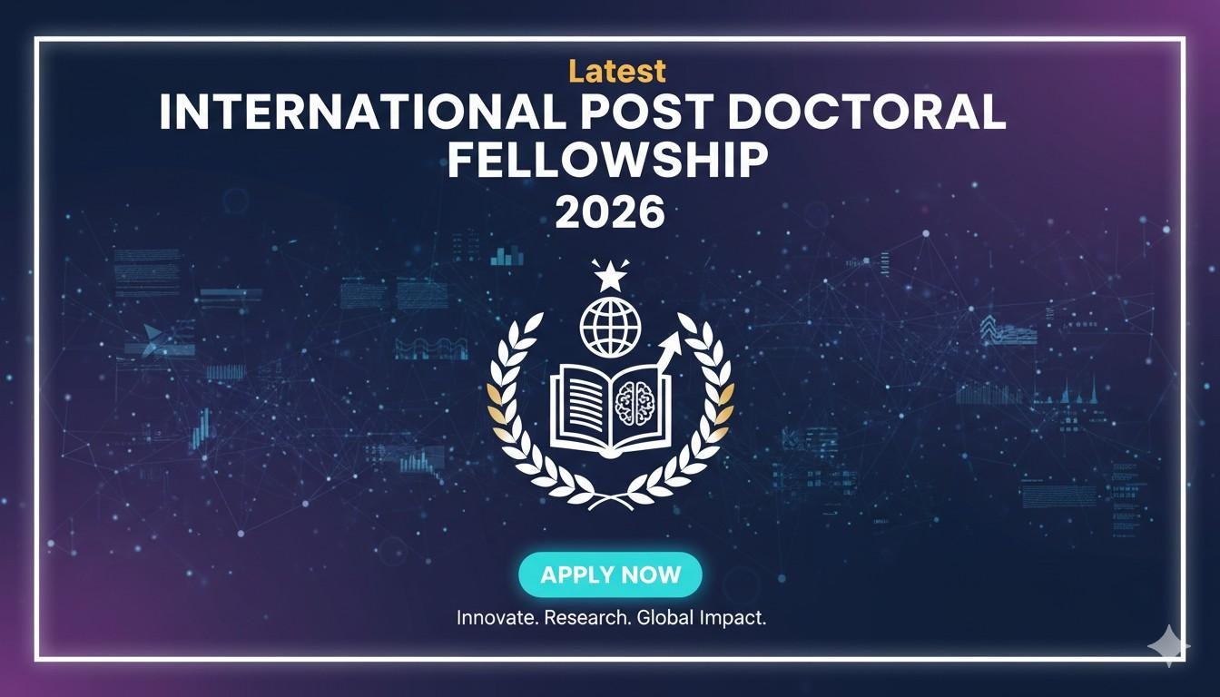 International Post Doctoral Fellowship 2026 Latest