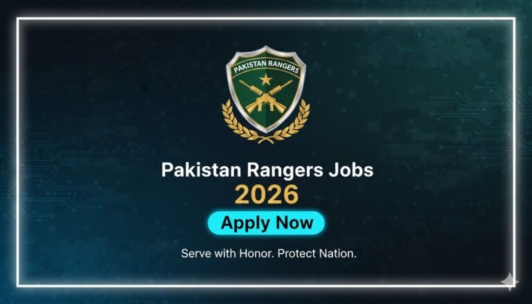 Pakistan Rangers Jobs 2026 Apply Now