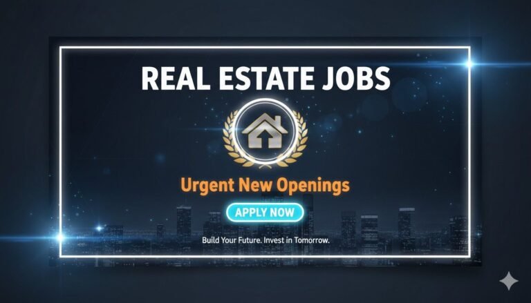 Real Estate Jobs Urgent New Openings