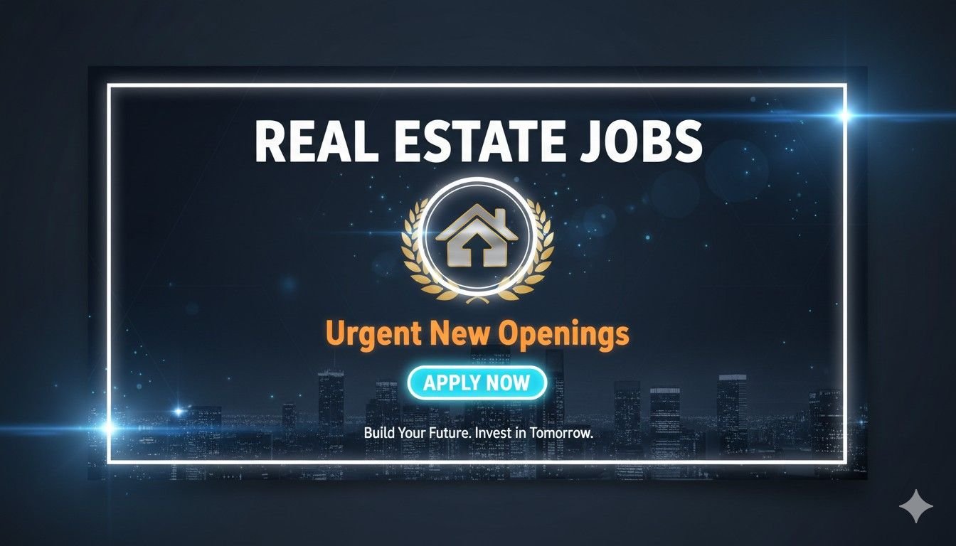 Real Estate Jobs Urgent New Openings