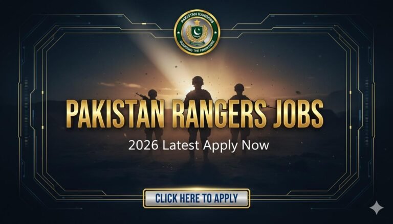 Pakistan Rangers Job 2026 Latest Apply Now