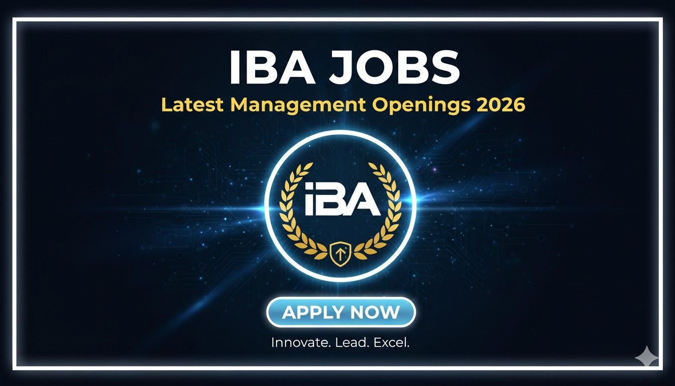 IBA Jobs 2026 Latest Management Openings