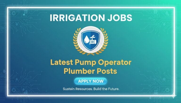 Irrigation Jobs Latest Pump Operator Plumber Posts