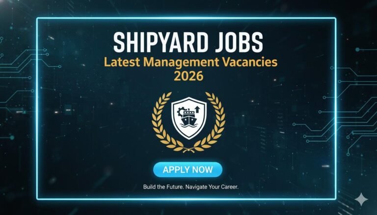 Shipyard Jobs 2026 Latest Management Vacancies