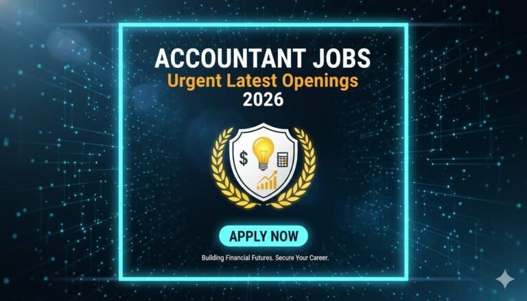 Accountant Jobs 2026 Urgent Latest Openings