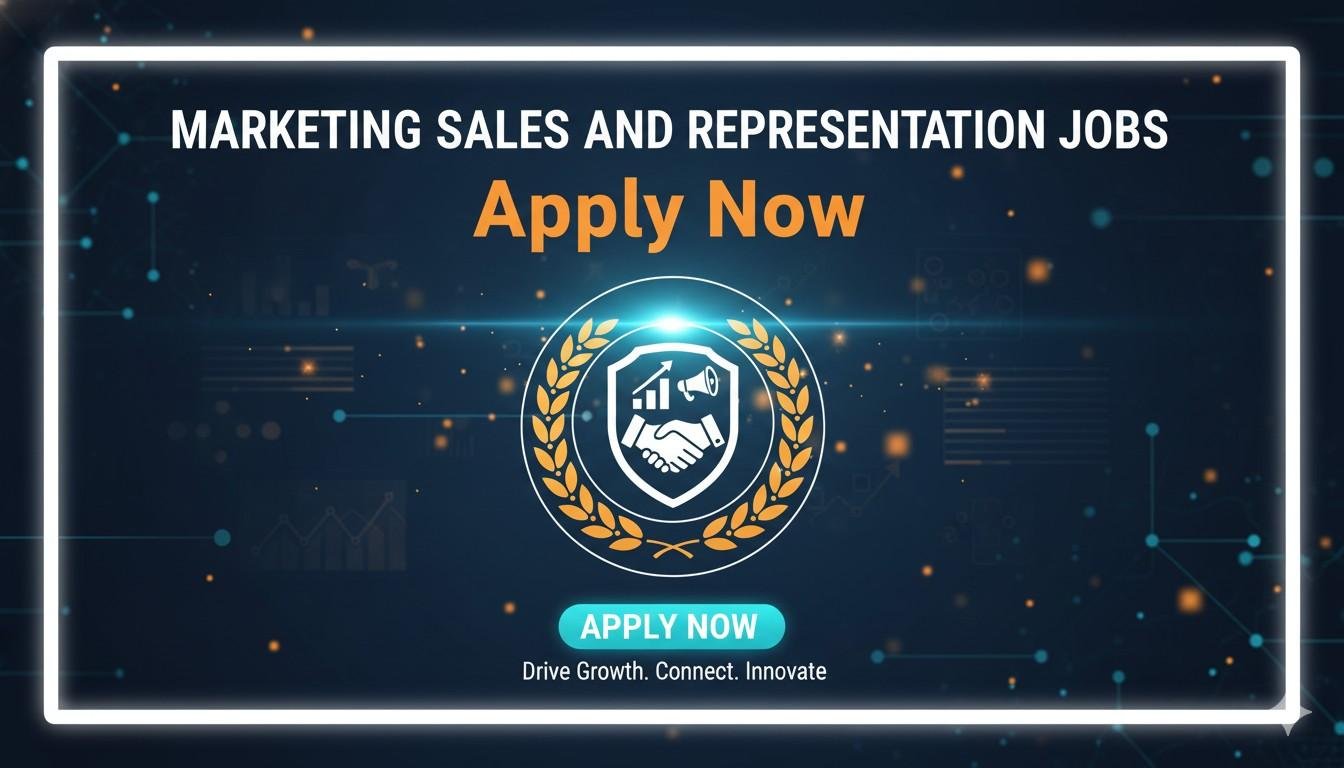 Marketing sales and representation Jobs Apply Now