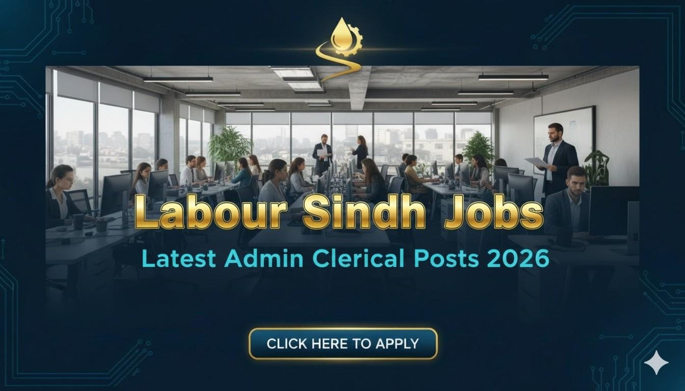 Labour Sindh Jobs 2026 Latest Admin Clerical Posts