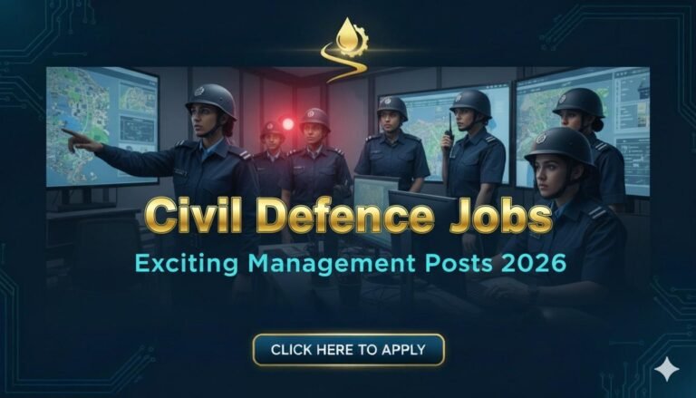 Civil Defence Jobs 2026 Exciting Management Posts