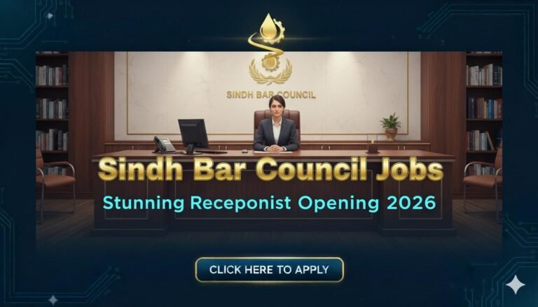 Sindh Bar Council Jobs Stunning Receptionist Opening
