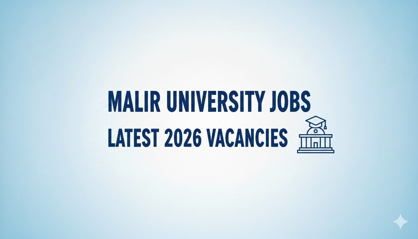 Malir University Jobs Latest 2026 Vacancies
