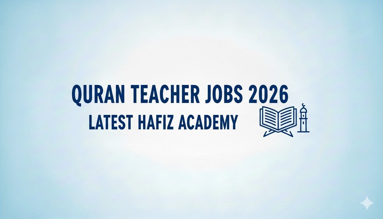 Quran Teacher Jobs 2026 Latest Hafiz Academy