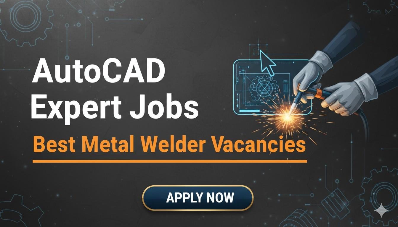 AutoCAD Expert Jobs Best Metal Welder Vacancies